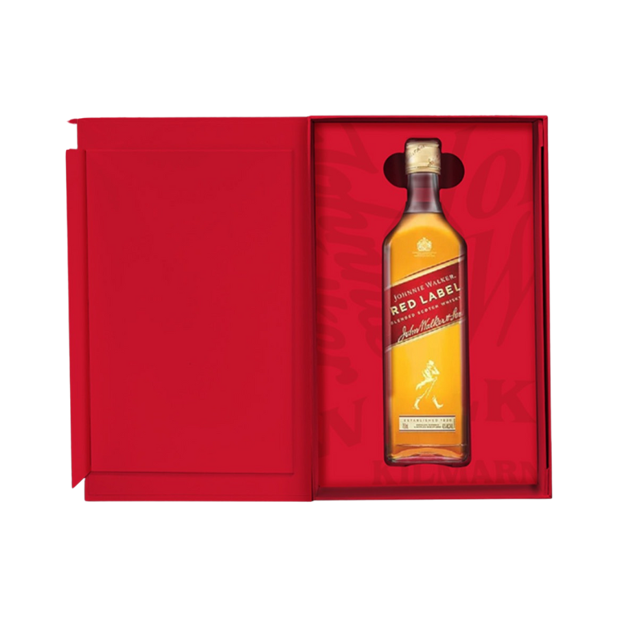 Rượu Whisky Johnnie Walker Red Label Hộp Quà Tết 2026
