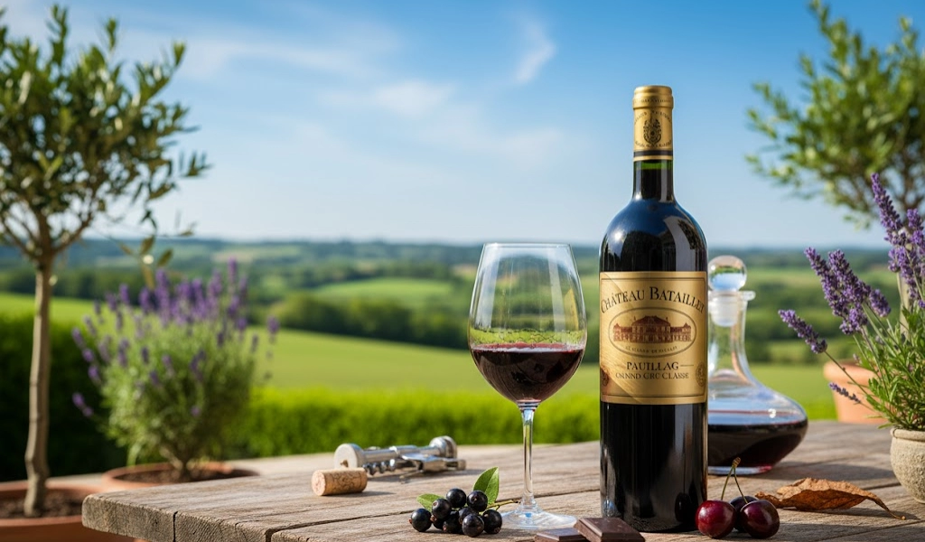 Rượu Vang Đỏ Pháp Borie Manoux Chateau Batailley 5th Grand Cru Classe 1978