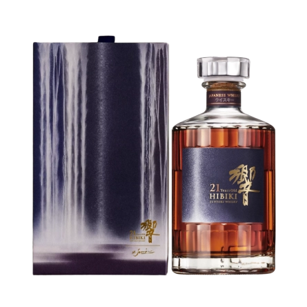 Rượu Whisky Nhật Hibiki 21 Year Old Hiroshi Senju 2025 Artist Limited Edition