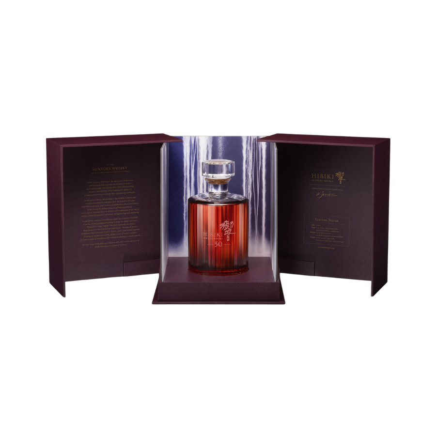 Rượu Whisky Nhật Hibiki 30 Year Old Hiroshi Senju 2025 Artist Limited Edition