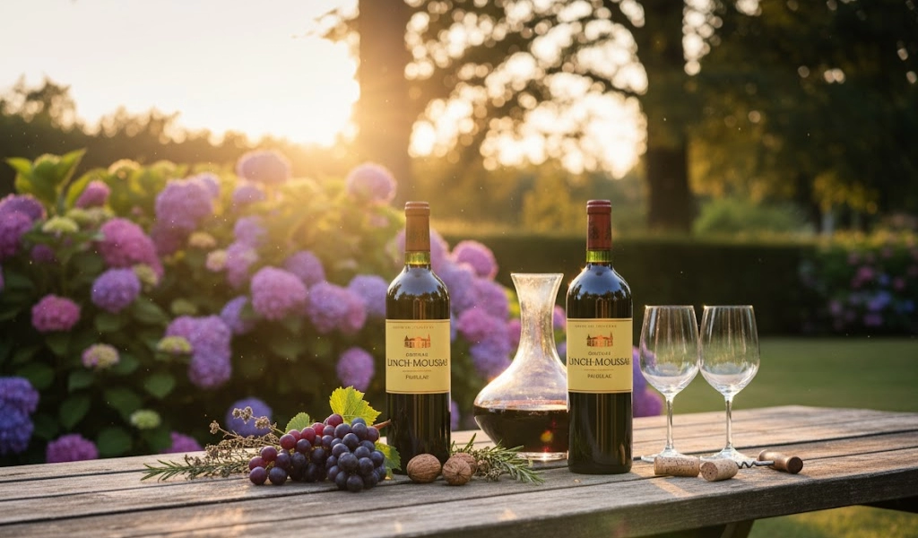 Rượu Vang Đỏ Pháp Borie Manoux Chateau Lynch Moussas 5th Grand Cru Classe 1990