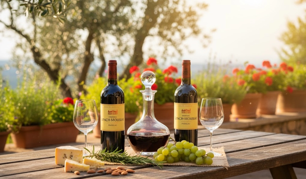 Rượu Vang Đỏ Pháp Borie Manoux Chateau Lynch Moussas 5th Grand Cru Classe 2000