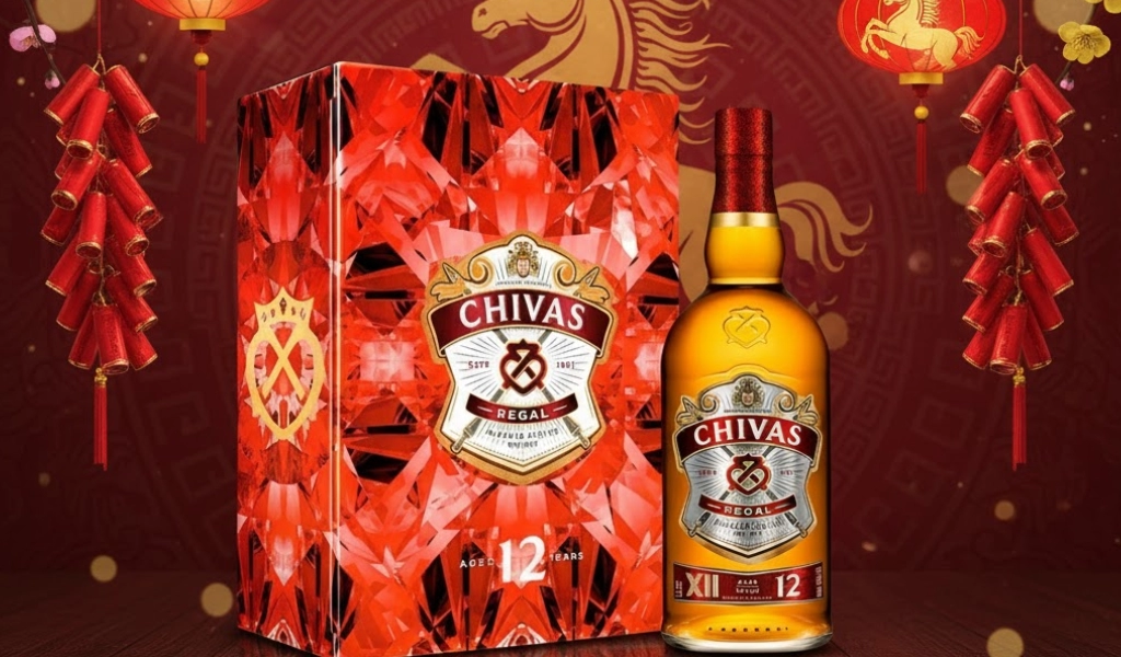 Chivas 12 Year Old Hộp Quà Tết 2026