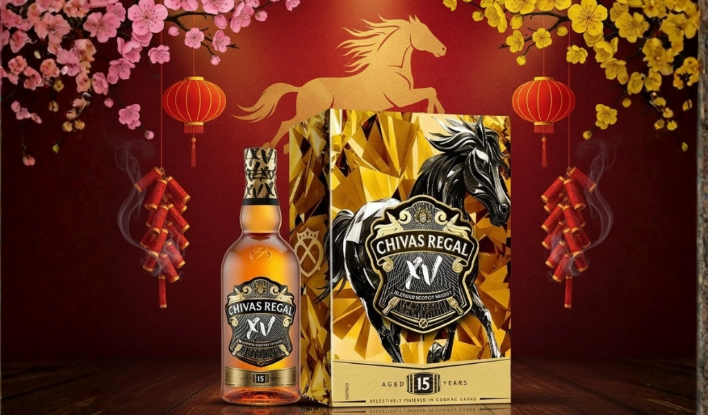 Chivas 15 Year Old Hộp Quà Tết 2026