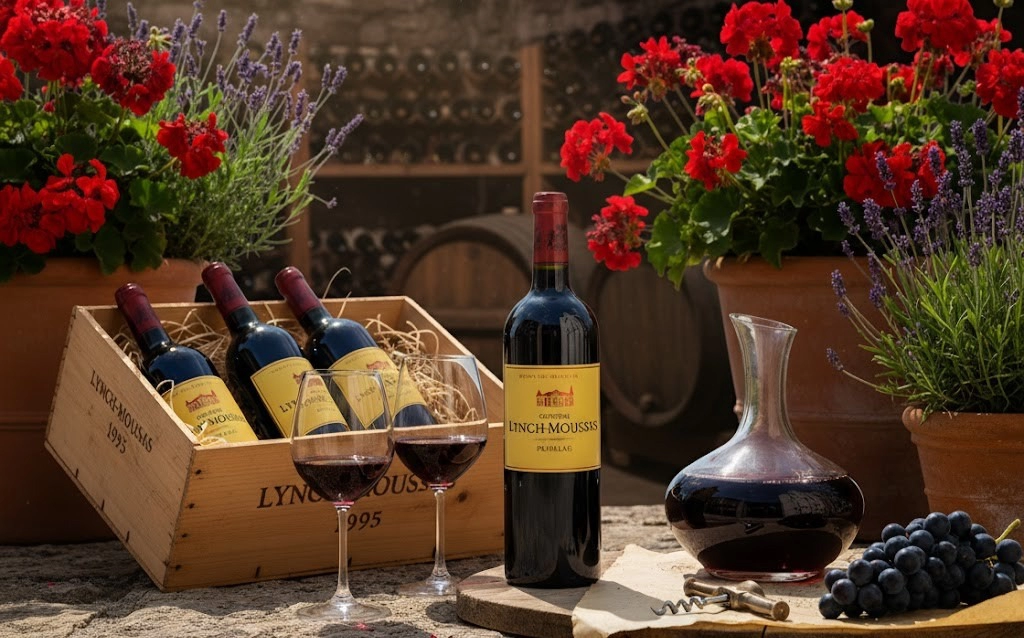 Chateau Lynch Moussas 5th Grand Cru Classe 2002 Tươi Mới