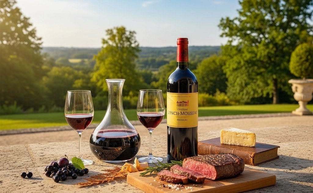 Chateau Lynch Moussas 5th Grand Cru Classe 2005 Mềm Mại