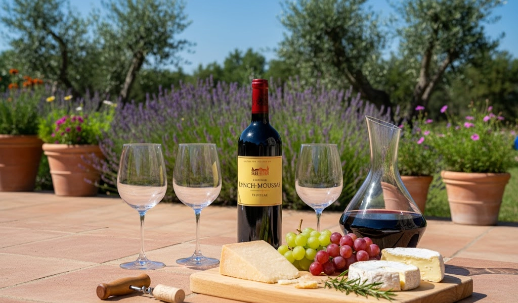 Rượu Vang Đỏ Pháp Borie Manoux Chateau Lynch Moussas 5th Grand Cru Classe 1.5L 2009