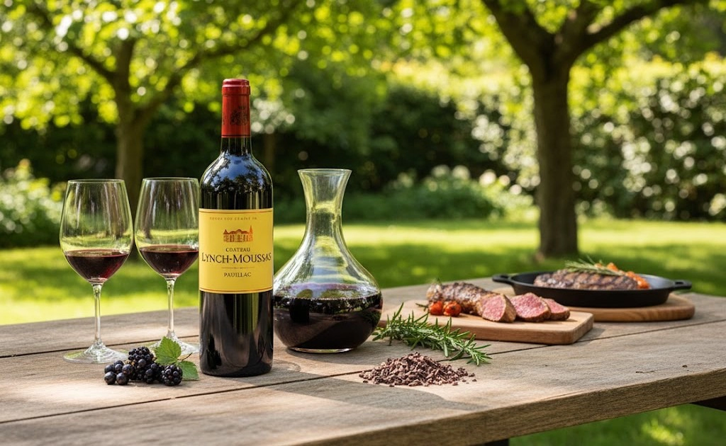 Chateau Lynch Moussas 5th Grand Cru Classe 2009 Mềm Mại