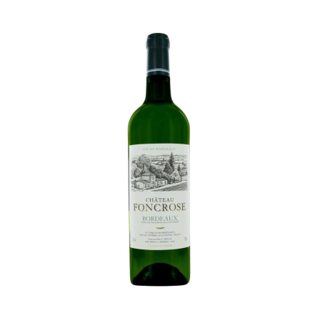 Rượu Vang Trắng Pháp Borie Manoux Chateau FoncRose Blanc