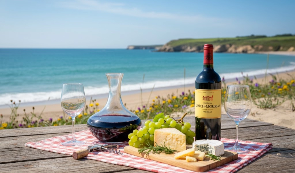 Rượu Vang Đỏ Pháp Borie Manoux Chateau Lynch Moussas 5th Grand Cru Classe 2010