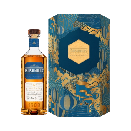 Rượu Whisky Bushmills 12 Year Old Hộp Quà Tết 2026
