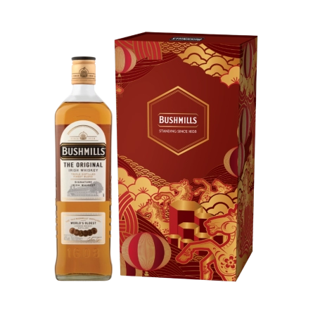 Rượu Whisky Bushmills Original Hộp Quà Tết 2026
