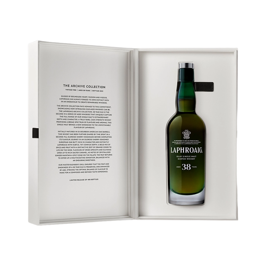 Rượu Whisky Laphroaig 38 Year Old Archive Collection
