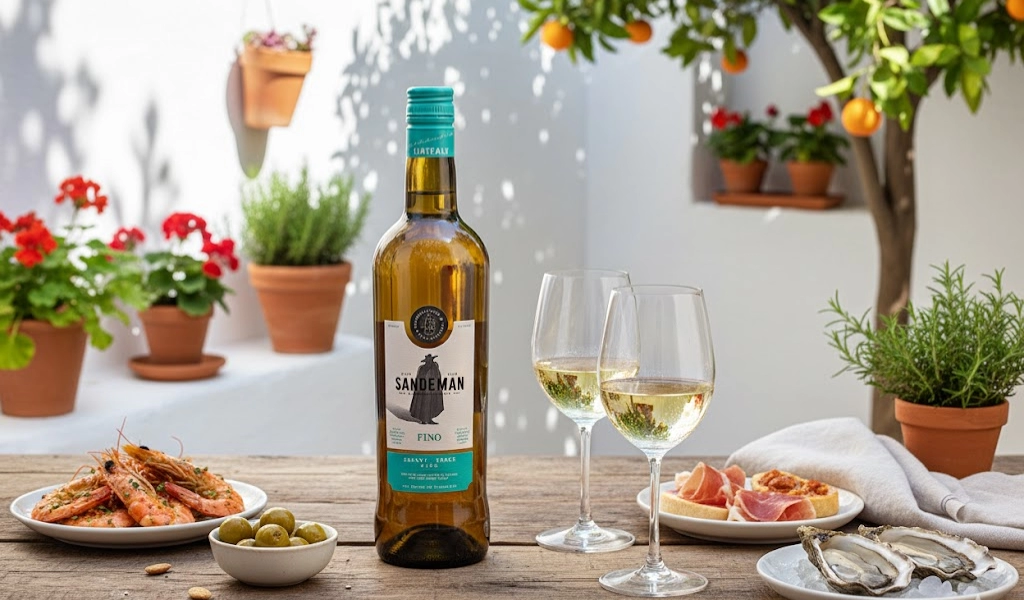 Rượu Vang Cường Hóa Tây Ban Nha Sandeman Don Dry Fino Sherry