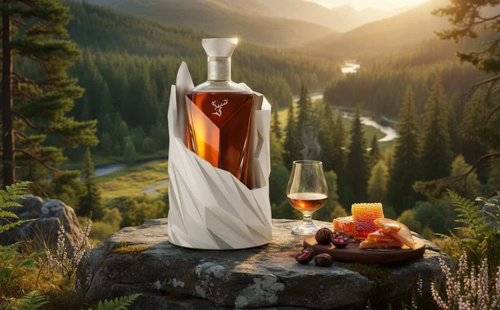 Whisky Glenfiddich 50 Year Old Time Series Thượng Hạn