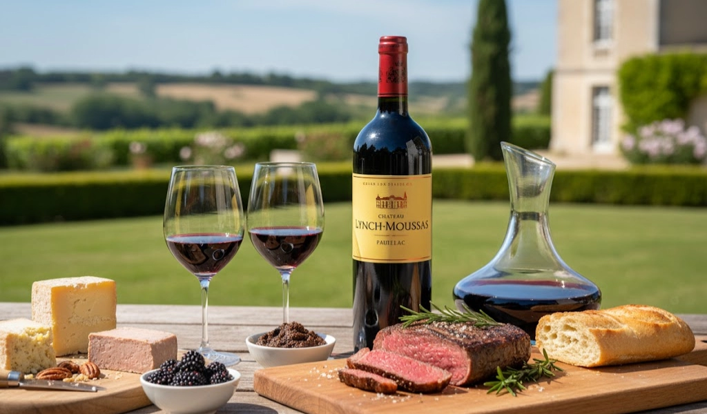 Borie Manoux Chateau Lynch Moussas 5th Grand Cru Classe 1.5L 2010