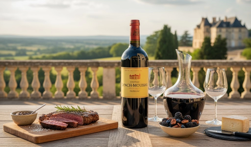 Rượu Vang Đỏ Pháp Borie Manoux Chateau Lynch Moussas 5th Grand Cru Classe 1.5L 2010