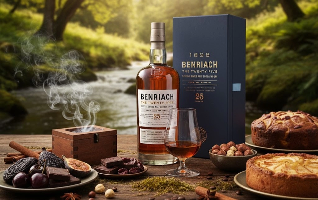 Whisky Benriach 25 Year Old The Twenty Five Hài Hòa