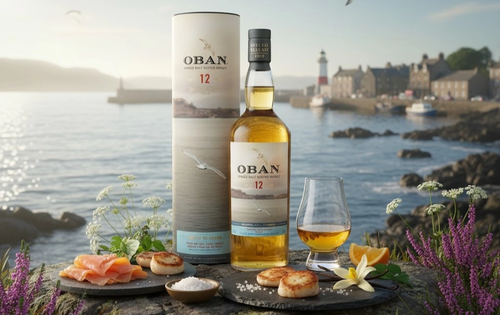 Whisky Oban 12 Year Old Special Release 2025 Hương Khói