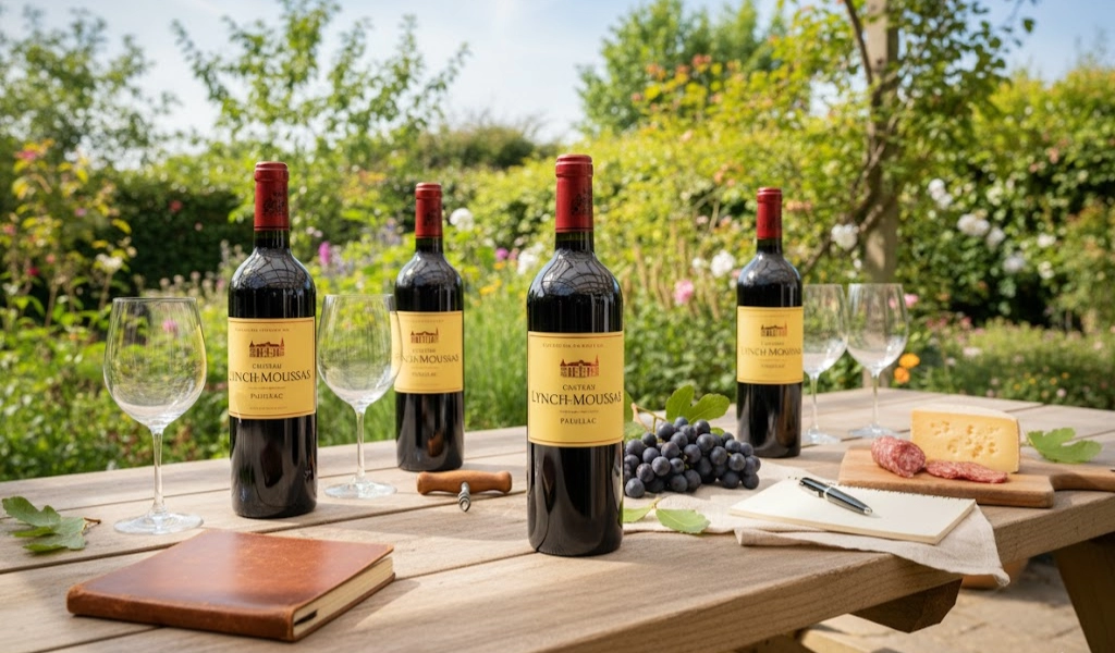 Rượu Vang Đỏ Pháp Borie Manoux Chateau Lynch Moussas 5th Grand Cru Classe 1.5L 2011