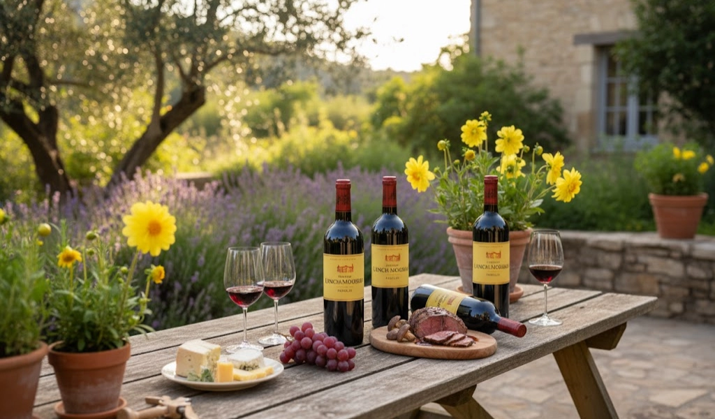 Rượu Vang Đỏ Pháp Borie Manoux Chateau Lynch Moussas 5th Grand Cru Classe 2012