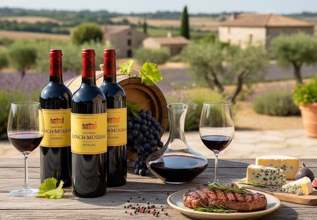 Chateau Lynch Moussas 5th Grand Cru Classe 2015 Tròn Trịa