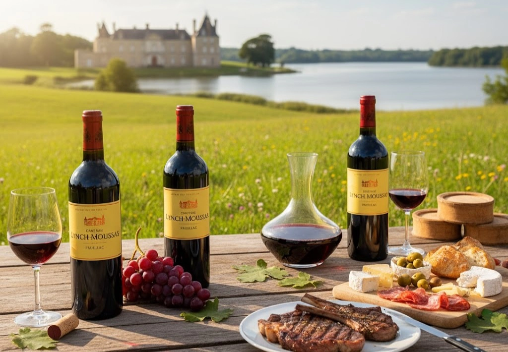 Chateau Lynch Moussas 5th Grand Cru Classe 2015 Cân Bằng