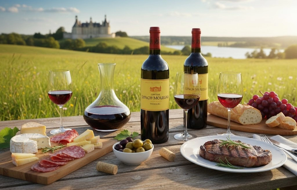 Chateau Lynch Moussas 5th Grand Cru Classe 2017 Mạnh Mẽ