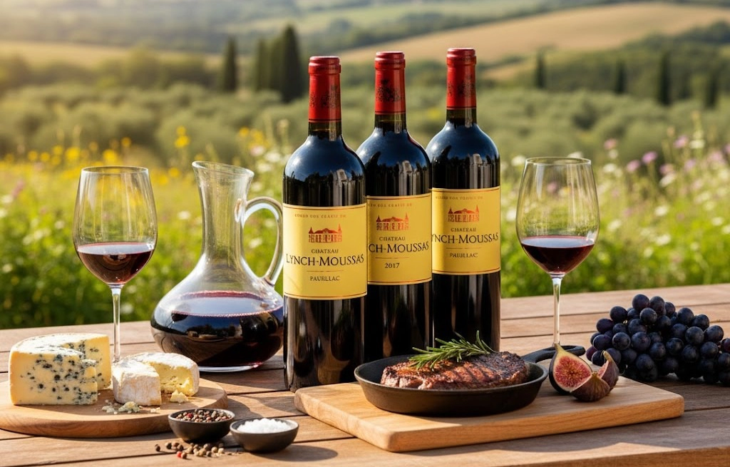 Chateau Lynch Moussas 5th Grand Cru Classe 2017 Đậm Đà