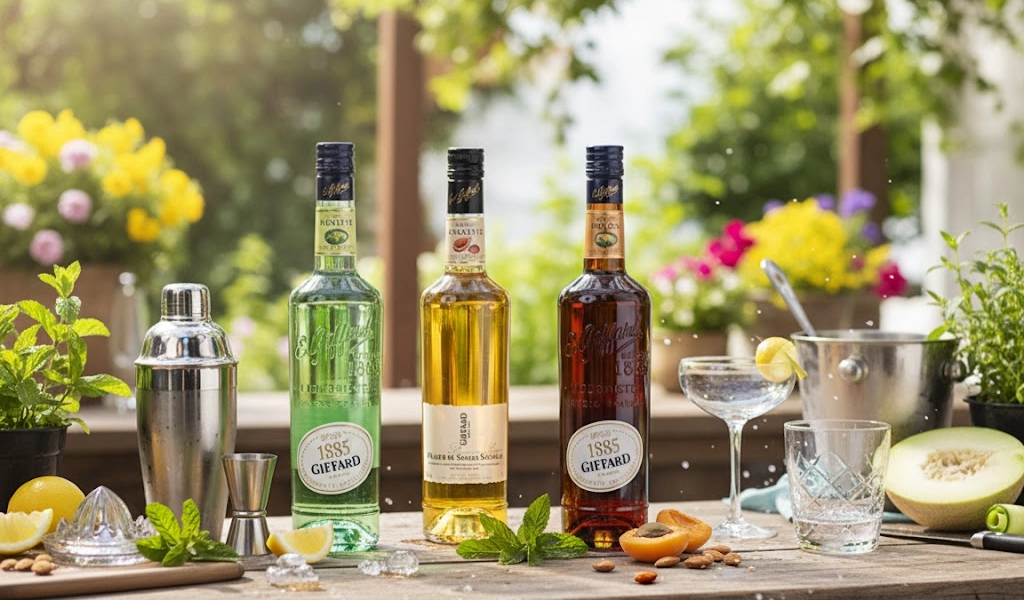 Những Chai Rượu Mùi Giffard Nổi Bật