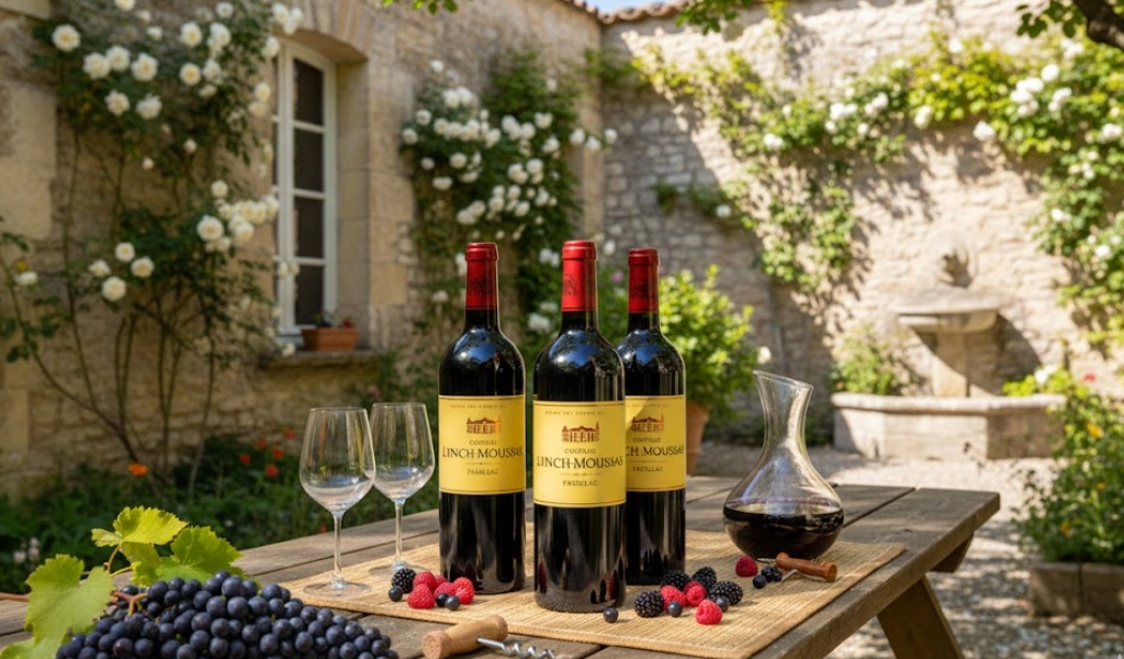 Rượu Vang Đỏ Pháp Borie Manoux Chateau Lynch Moussas 5th Grand Cru Classe 3L 2019