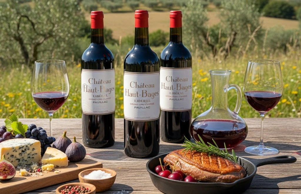 Chateau Haut Bages Liberal Pauillac 2017 Phong Phú