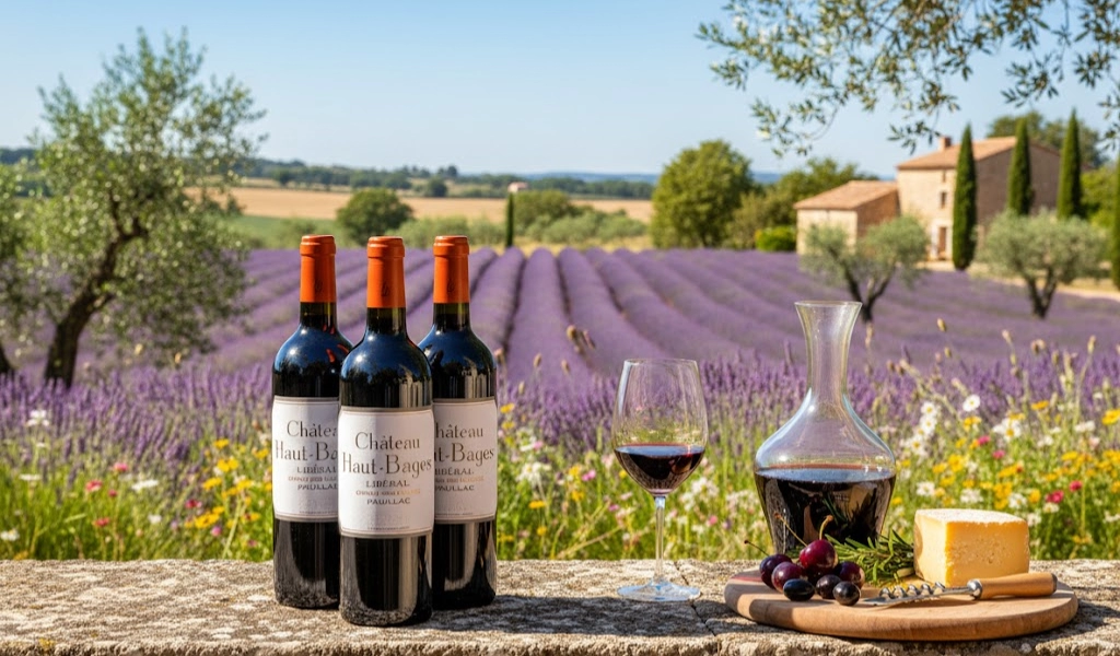 Rượu Vang Đỏ Pháp Chateau Haut Bages Liberal Pauillac 2015