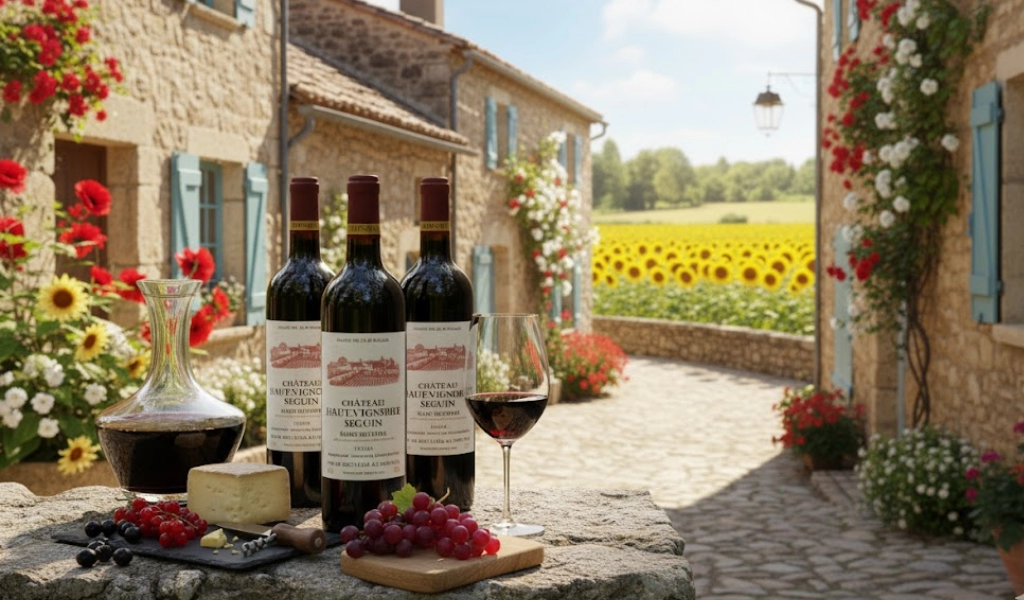 Rượu Vang Đỏ Pháp Borie Manoux Chateau Haut Vignoble Seguin 2016