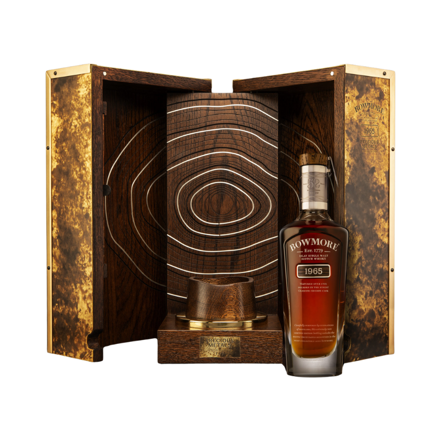 Rượu Whisky Bowmore 52 Year Old 1965 Precious Metals Limited Edition