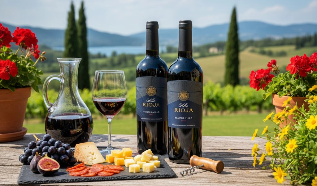 Rượu Vang Đỏ Tây Ban Nha Alto Rioja Tempranillo