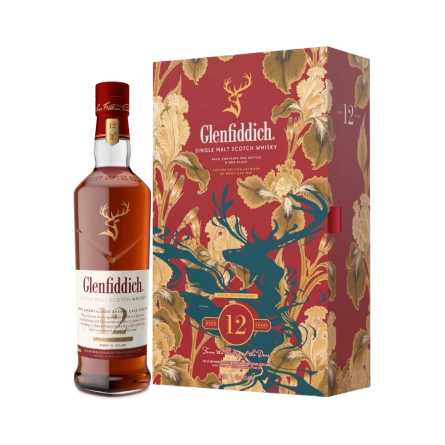 Rượu Whisky Glenfiddich 12 Year Old Amontillado Sherry Cask Finish Hộp Quà Tết 2026