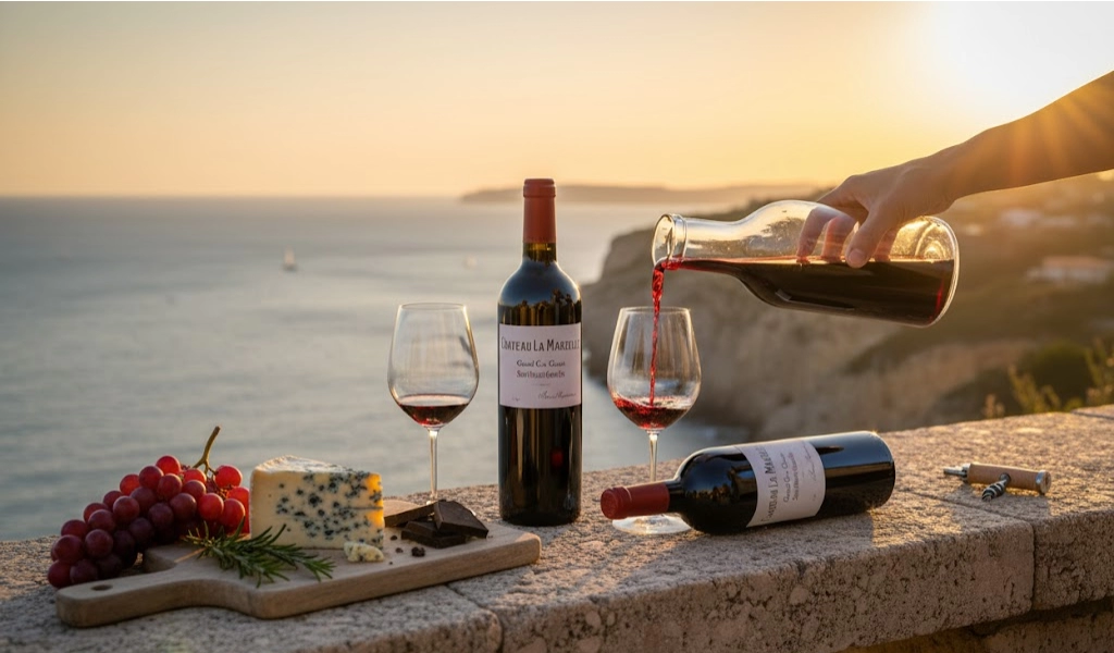 Rượu Vang Đỏ Pháp Borie Manoux Chateau La Marzelle Grand Cru Classe