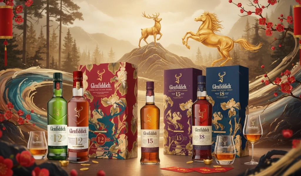 Phiên Bản Glenfiddich Hộp Quà Tết 2026