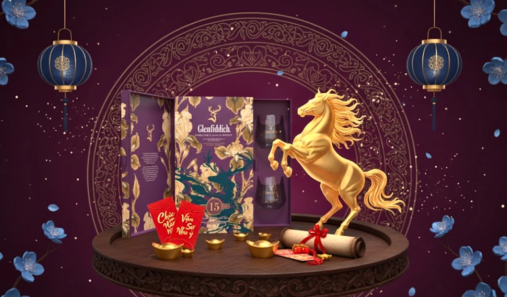 Rượu Whisky Glenfiddich 15 Year Old Solera Hộp Quà Tết 2026