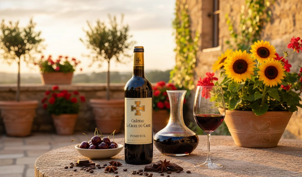 Rượu Vang Đỏ Pháp Borie Manoux Chateau La Croix du Casse 2015