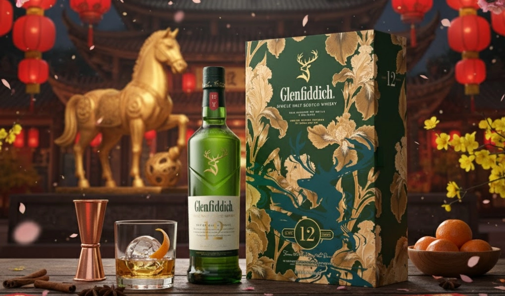 Glenfiddich 12 Year Old Hộp Quà Tết 2026