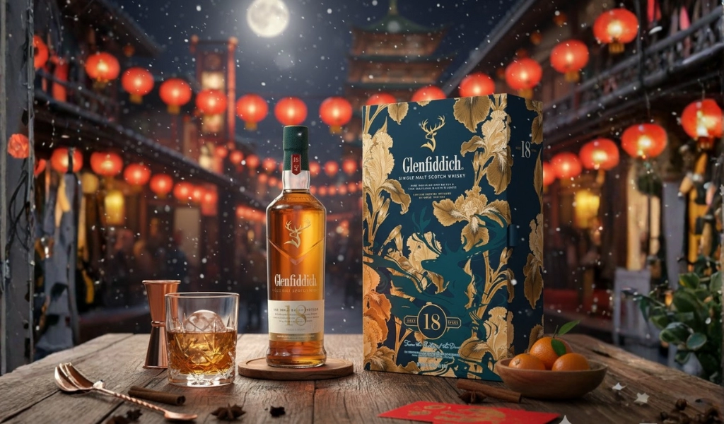 Glenfiddich 18 Year Old Small Batch Reserve Hộp Quà Tết 2026