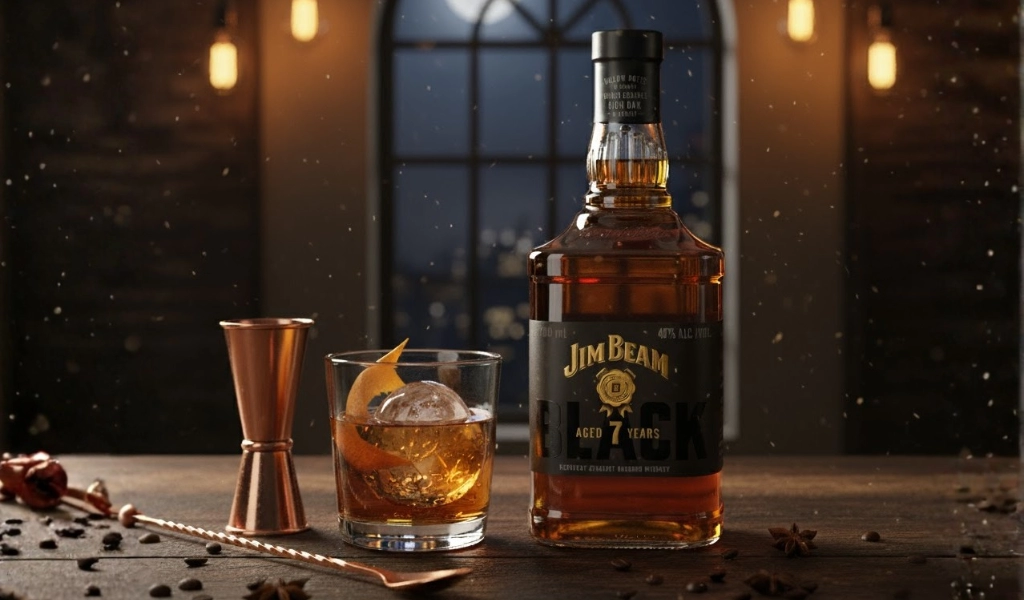 Whisky Jim Beam Black 7 Year Old