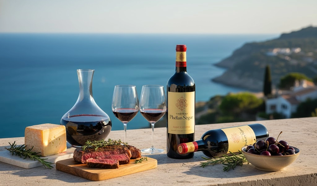 Rượu Vang Đỏ Pháp Borie Manoux Chateau Phelan Segur 2017