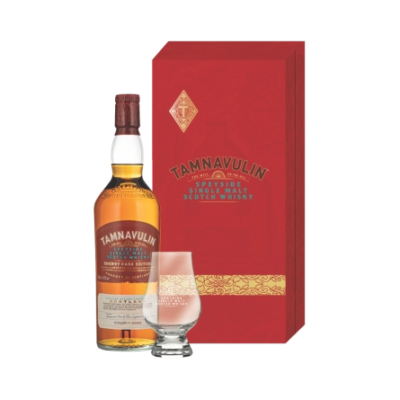 Rượu Whisky Tamnavulin Sherry Cask Hộp Quà Tết 2026