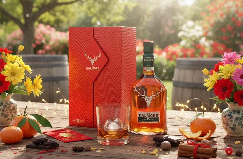 Whisky Dalmore 15 Year Old Hộp Quà Tết 2026 Chất Lượng
