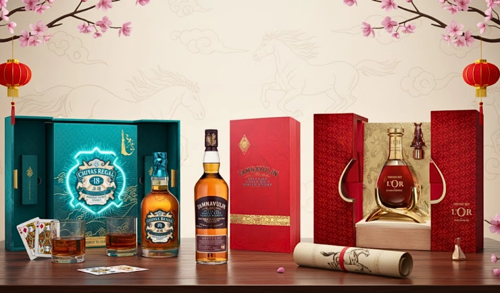 Hộp Quà Rượu Tết 2026