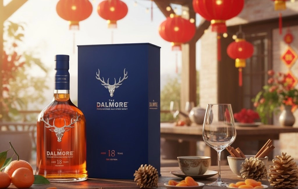 Whisky Dalmore 18 Year Old Hộp Quà Tết 2026 Cân Bằng