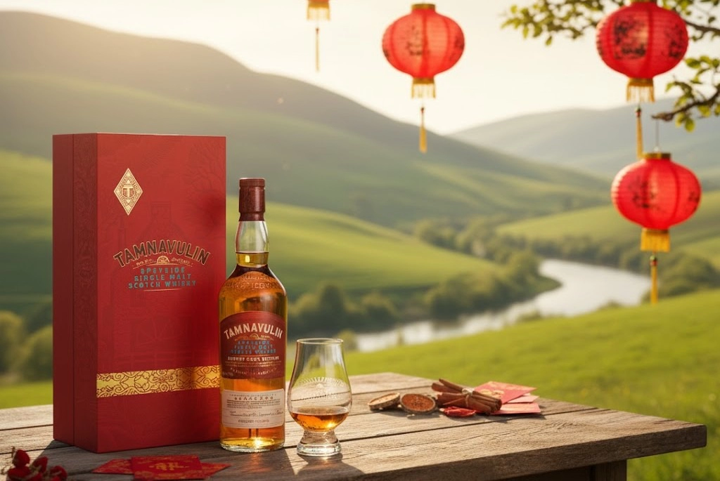 Whisky Tamnavulin Sherry Cask Hộp Quà Tết 2026 Nguyên Chất